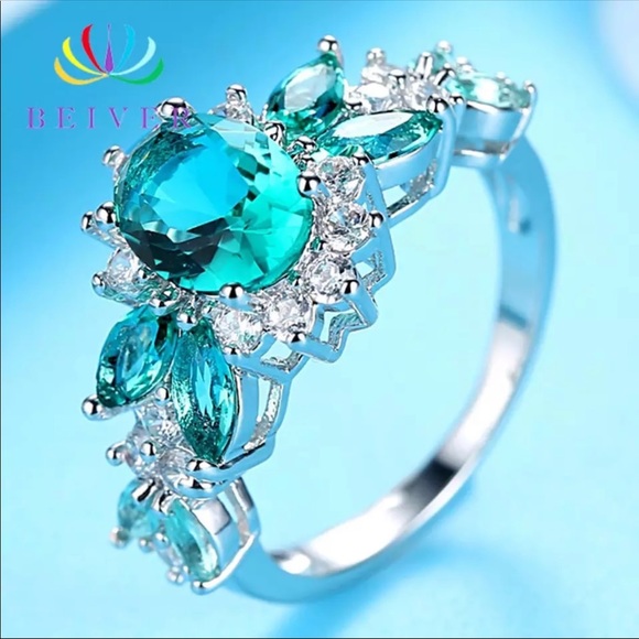 New Beiver Trendy Micro Pave Cubic Zirconia ring - Picture 4 of 4